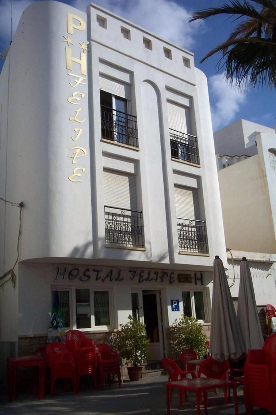 Pension Felipe Carboneras Bagian luar foto